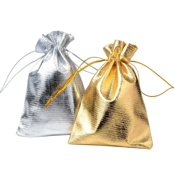 Logo Printed Velvet Cloth Drawstring Bags Gold Silver Multi-Size for Crafts Storage Jewelry Gift Packaging Recyclable Logo Printed Velvet Cloth Drawstring Bags Gold Silver Multi-Size for Crafts Storage Jewelry Gift Packaging Recyclable